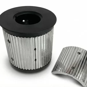expansor de shock de 6” para máquina WH en material de aluminio y nylamid
