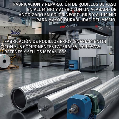 Reparación de ejes neumáticos