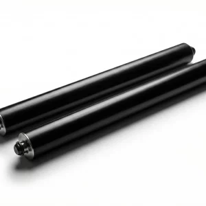 rodillos de paso para máquinas bolseadoras en acabado anodizado color negro